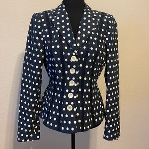 NWT Nanette Lepore navy blazer, size 8